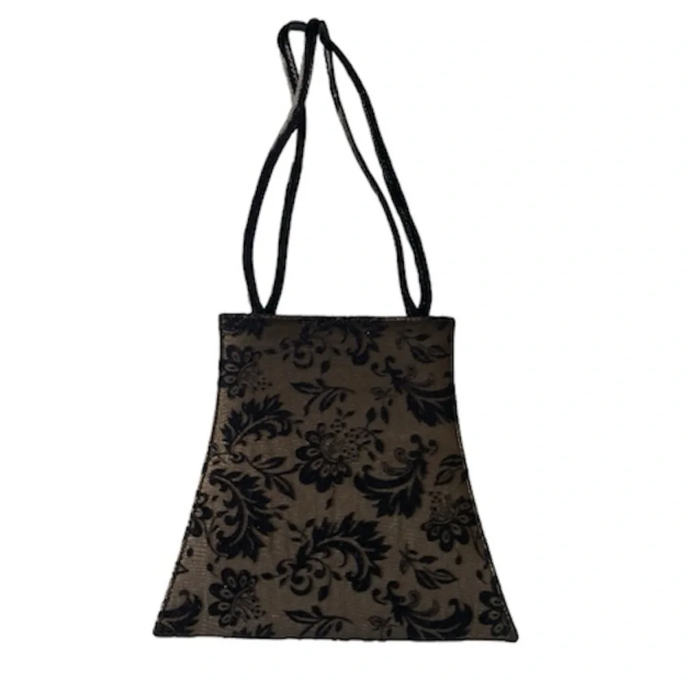 Black Lace Vintage Evening Bag Crossbody Shoulder